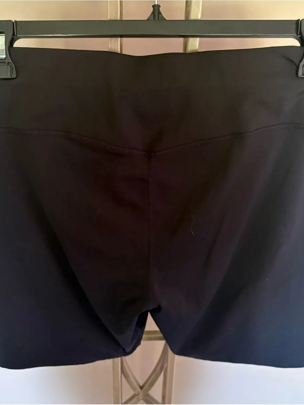 Nike Women's Black Athletic Training Shorts with Swoosh size 1X (Maternity)